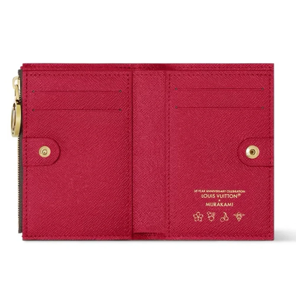 🍒BRANDNEW LIMITED Louis Vuitton x Murakami Monogram LV Cherry Lisa Wallet M13420